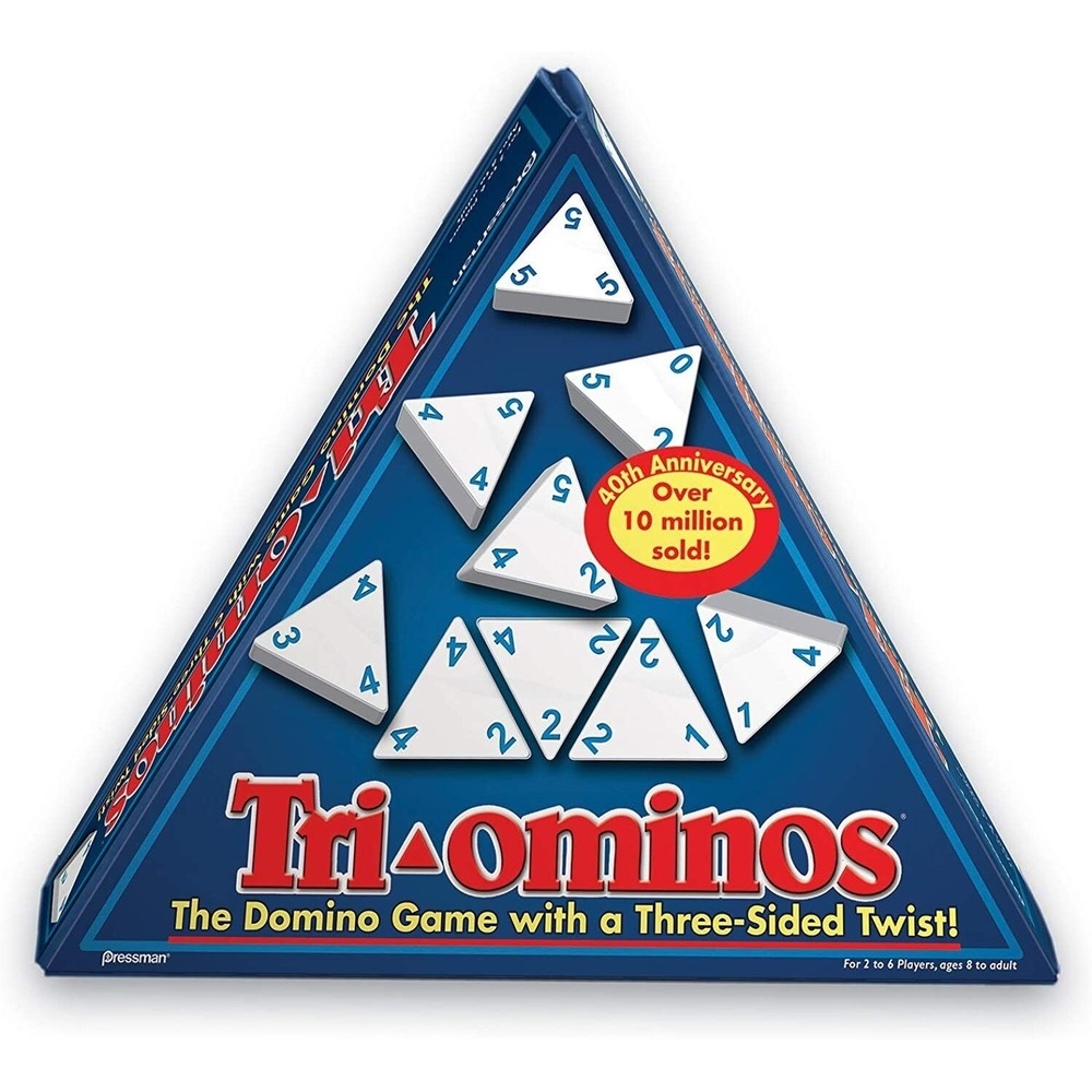 Tri-Ominos‎ Game 2018 Complete w/Instructions Domino Tile